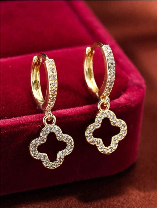 Boucle d'Oreille "Éclat d'Iris"
