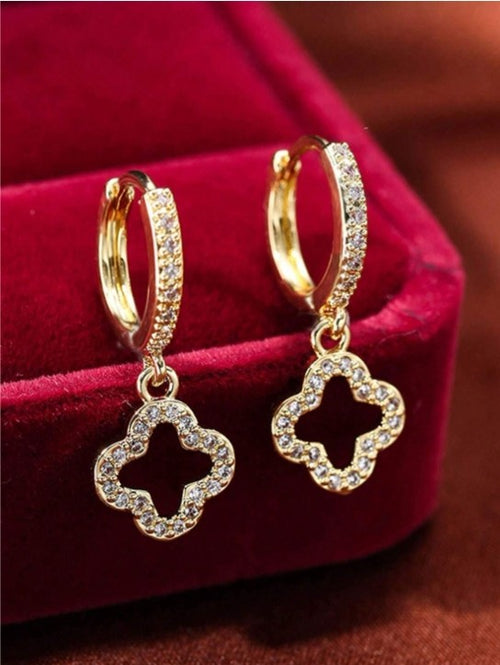 Boucle d'Oreille "Éclat d'Iris"