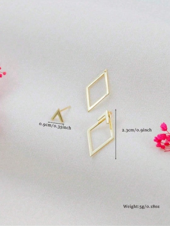 Boucle d'Oreille "Éclisse d’Aube"